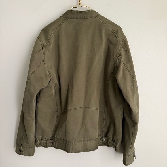 Carbon 2 Cobalt men’s utility army military jacket green size large - Picture 3 of 7